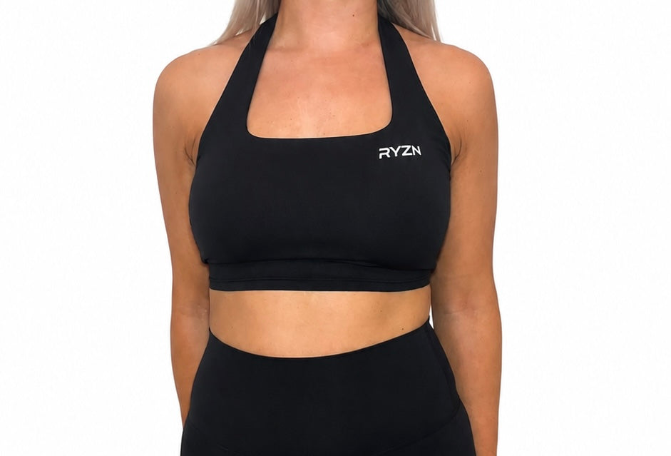 Club Collection Halter Sports Bra