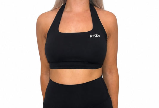 Club Collection Halter Sports Bra